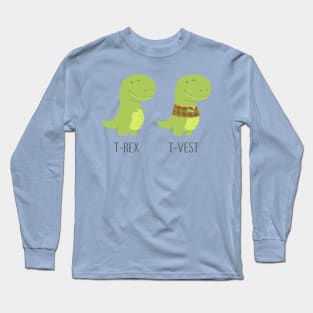 T-Rex vs T-Vest Long Sleeve T-Shirt